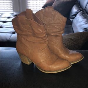Brown boots